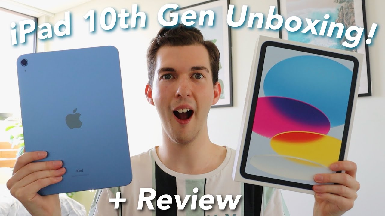 BLUE iPad 10th Generation Unboxing + Review! - YouTube
