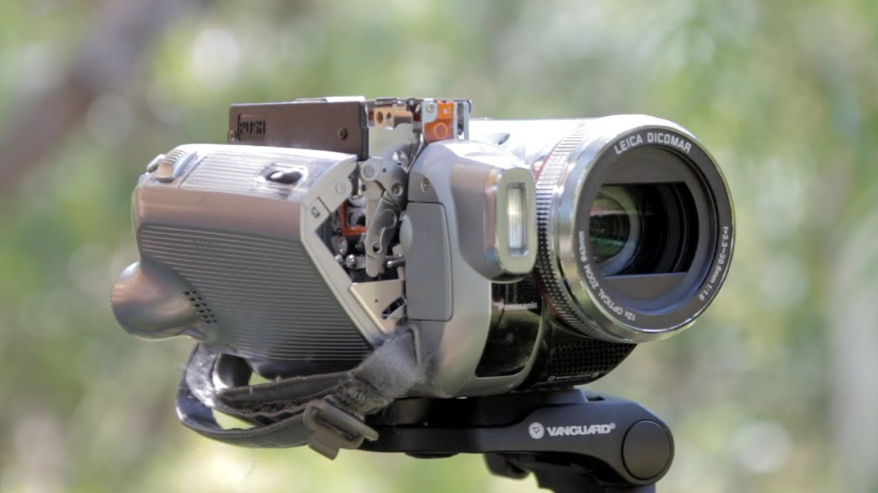 Panasonic GS500 MiniDV camcorder review - YouTube