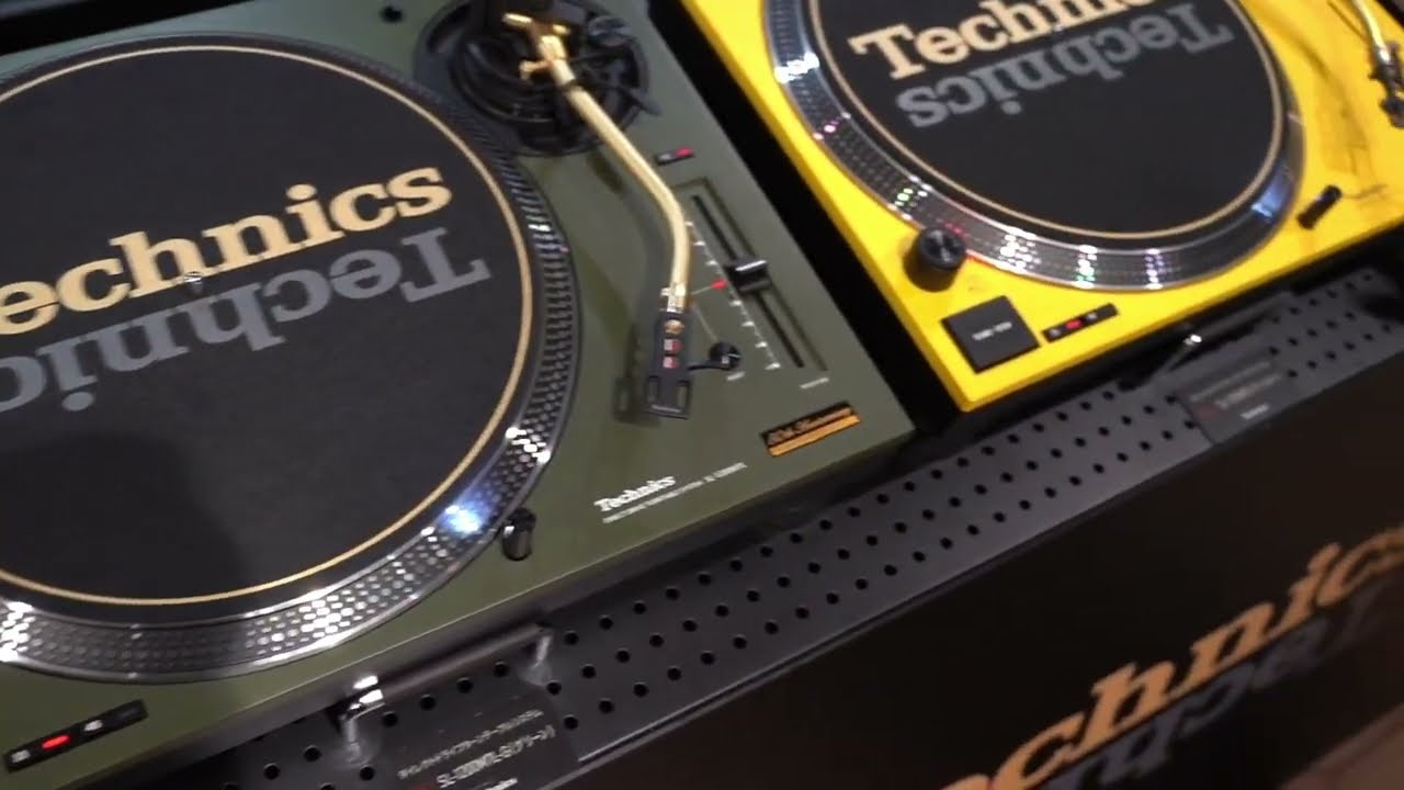 Technics、7色展開のDJターンテーブル50周年記念モデル「SL-1200M7L