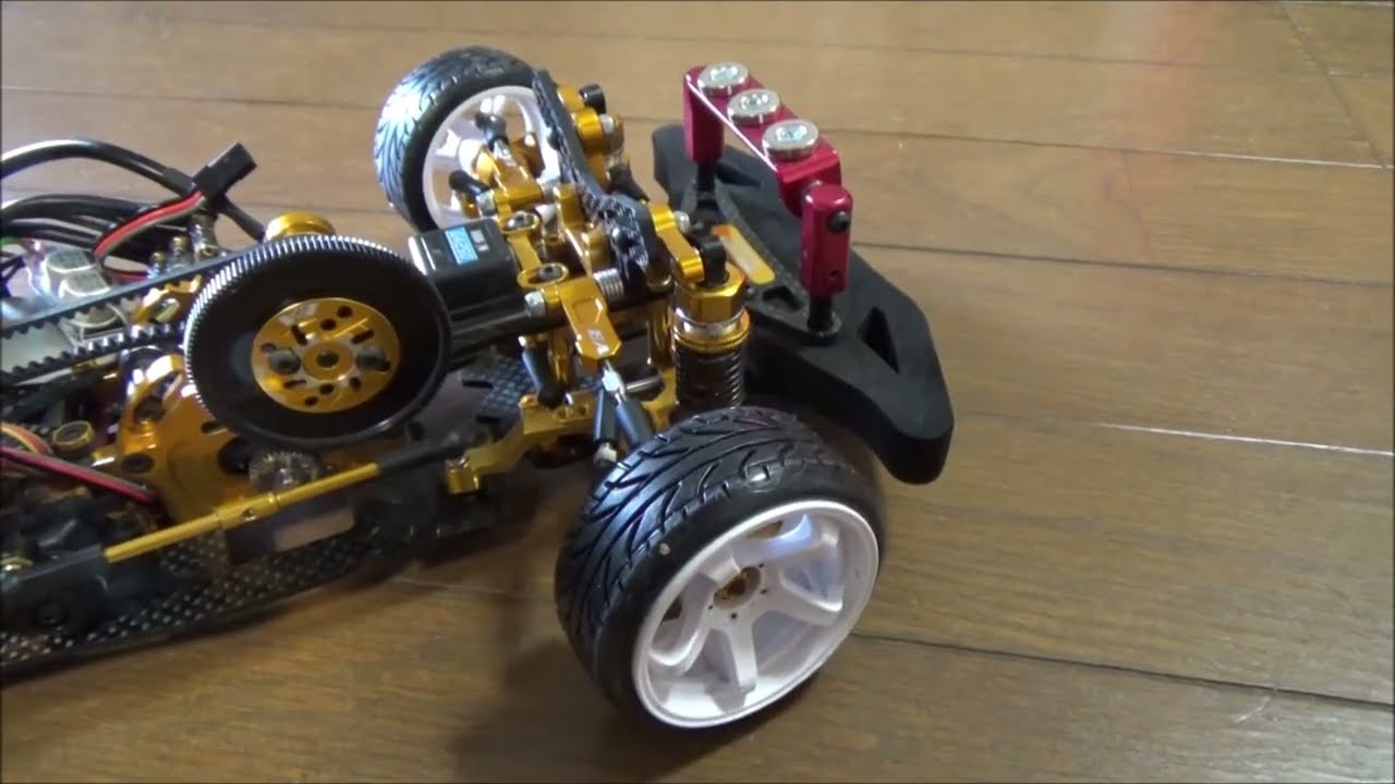 RC DRIFT EAGLE RACING TA05-RWD Steering Angle ＆ Ackermann [KOMA