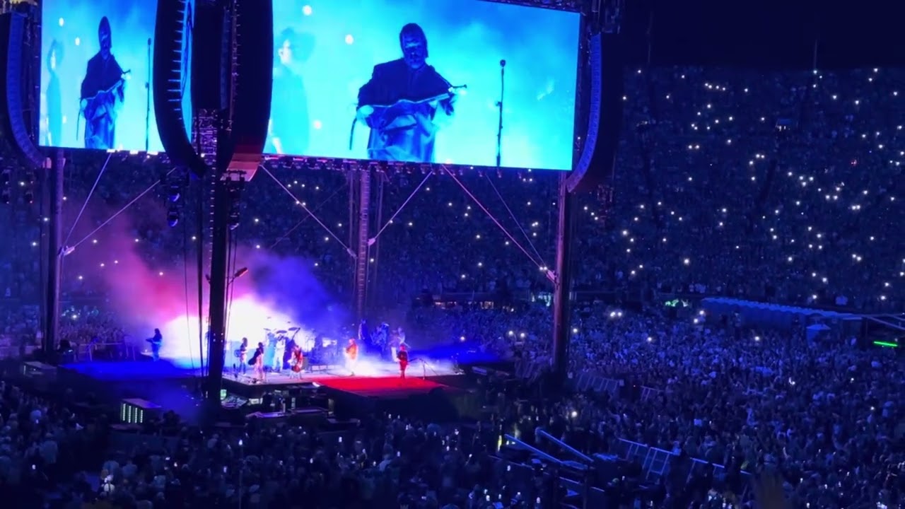 Mr. Brightside open for Zach Bryan at Michigan Stadium 9/27/25