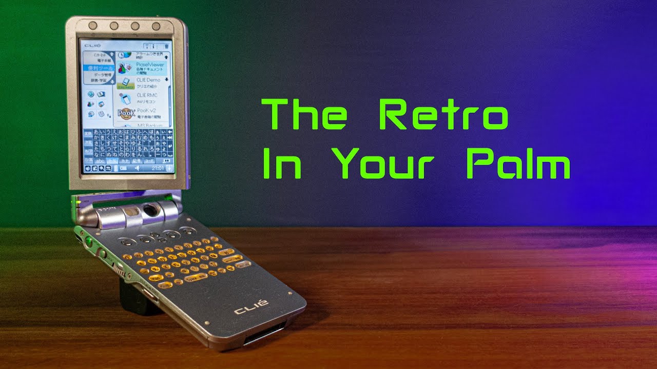 Great review of the Sony CLIÉ PEG-NX80V from Janus Cycle : r/Palm