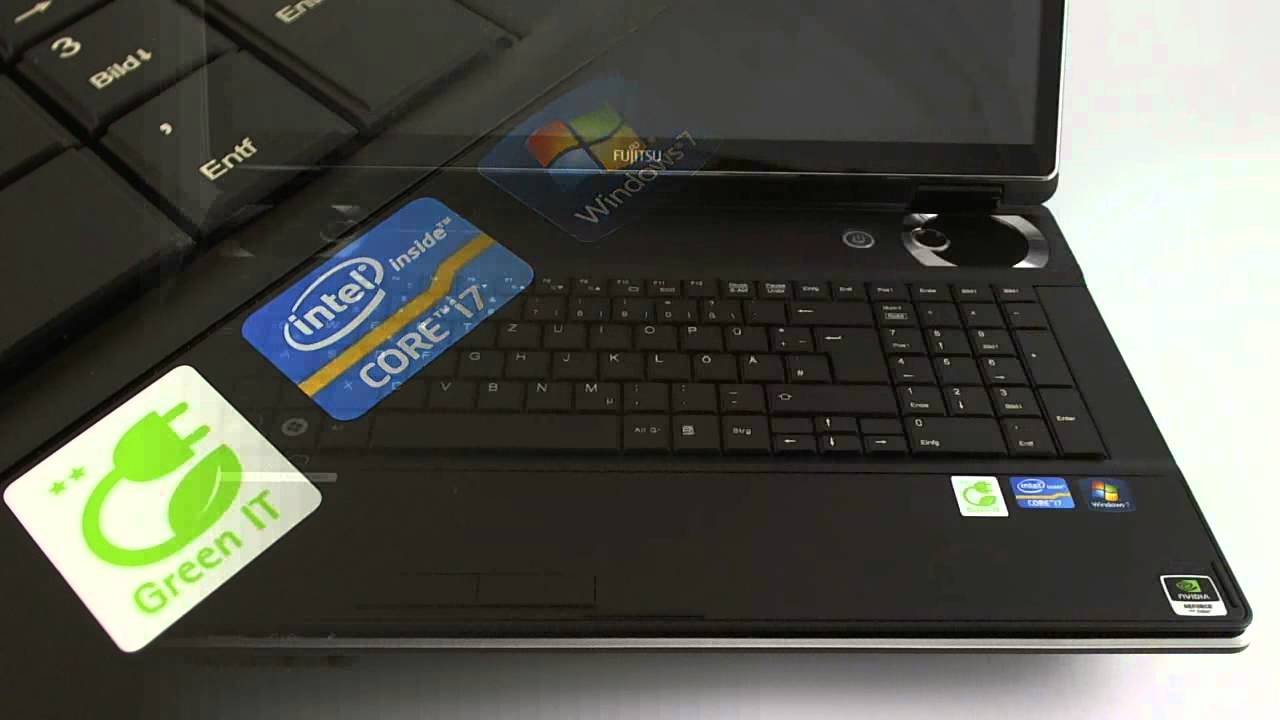 Fujitsu Lifebook NH751 GFX HD Video-Preview - YouTube