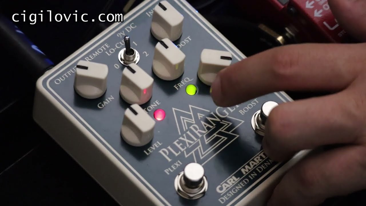 Carl Martin Plexi Ranger Review & Sound Demo (no talking) - YouTube
