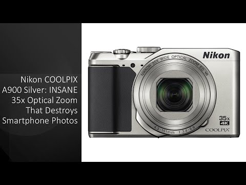 Nikon COOLPIX A900 Silver: INSANE 35x Optical Zoom That Destroys