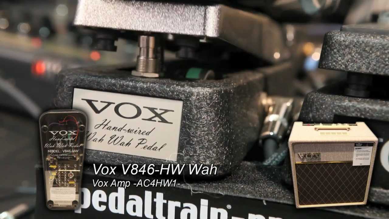 Vox V846-HW Hand Wired Wah Pedal - Humbucker Soup