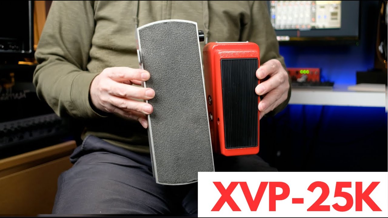 Xotic Effects XVP-25K Volume Pedal (low impedance) - YouTube