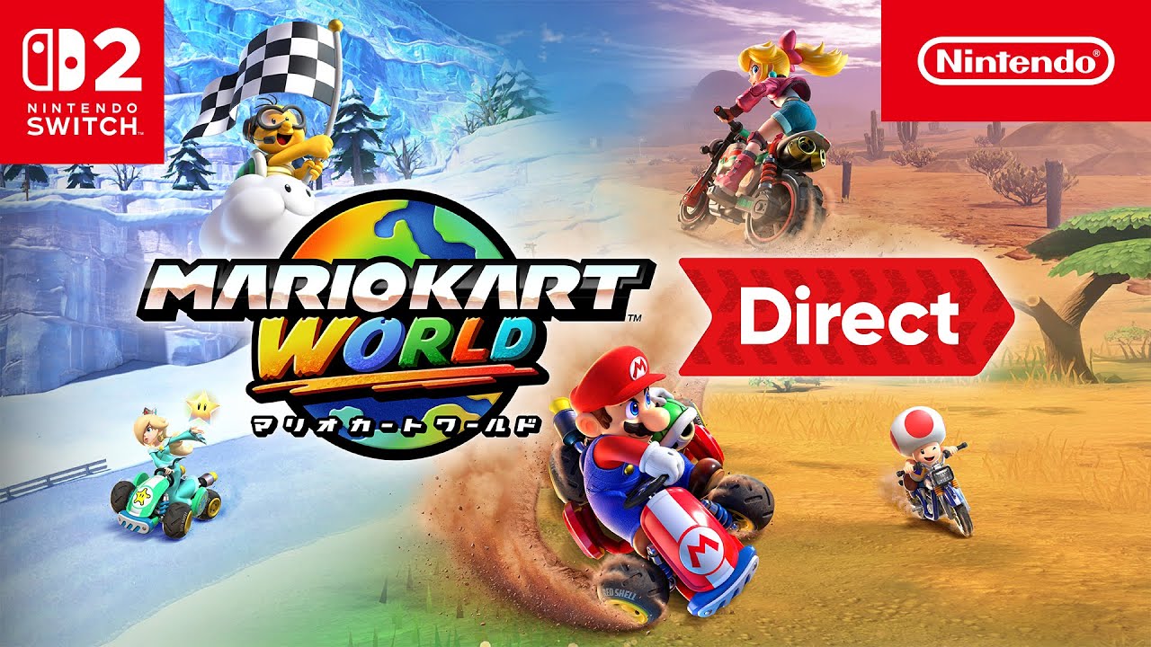 Nintendo Switch 2 ソフト『マリオカート ワールド』は本日発売
