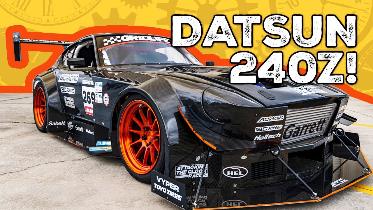 🏅 Full Carbon 240Z - Turbo V8 Pike's Peak Monster | HALTECH