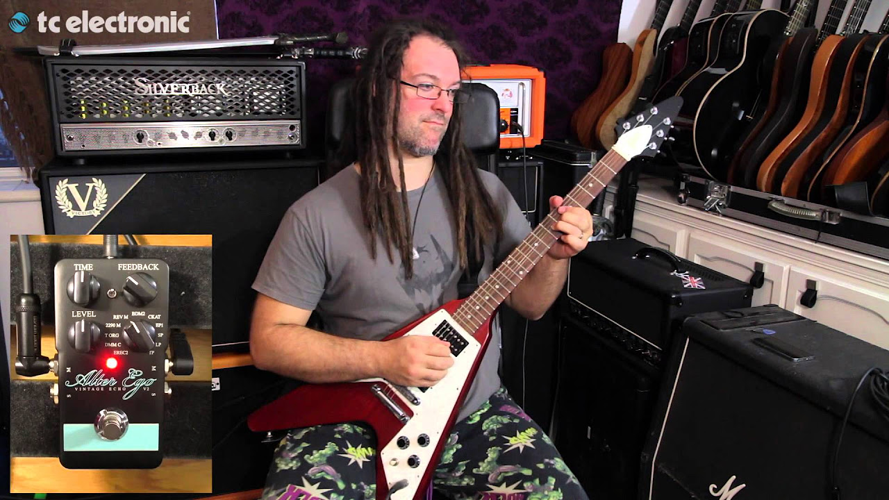 TC Electronic - Alter Ego V2 Vintage Echo & T2 Reverb - YouTube