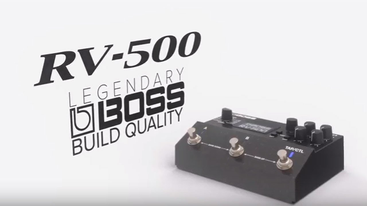BOSS期待の新商品、RV-500、MD-500が7月8日発売！当店にてお試し頂け