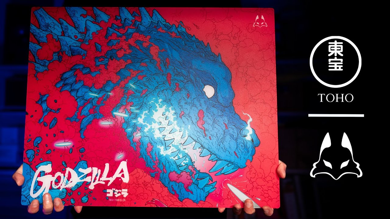 GODZILLA COLLECTION - LUNAR Glass Pad (Heat Ray) - Godzilla vs
