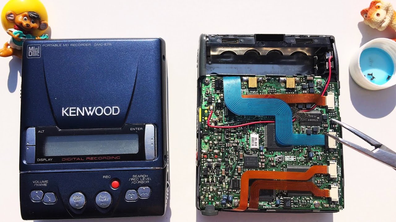 Kenwood DMC-E7R MiniDisc Walkman MD Minidisk Vintage audio