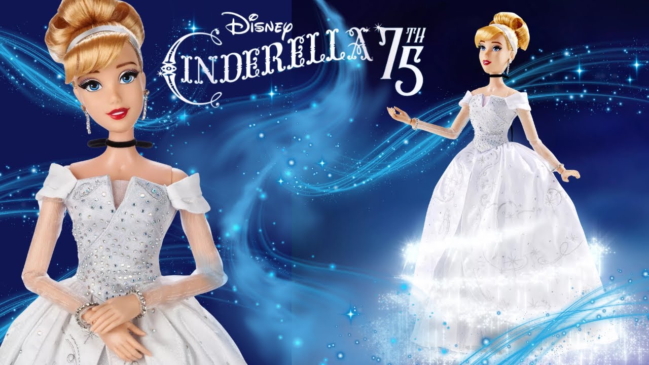 ✨75th Anniversary Cinderella Disney Limited Edition Doll✨ - YouTube