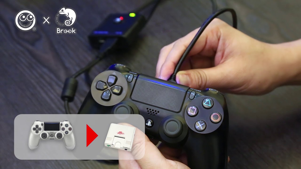 PS3/PS4 to Mega Drive/PC Engine Super Converter - Brook Gaming