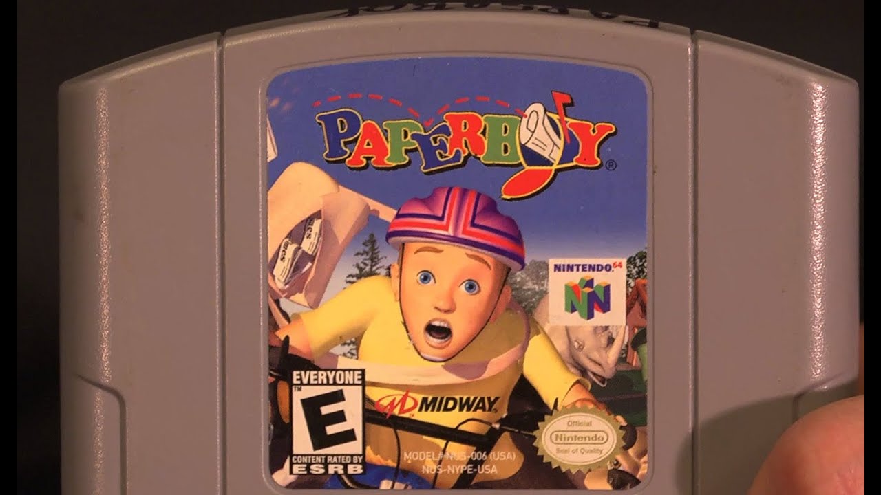 Paperboy (N64) James & Mike Mondays - YouTube