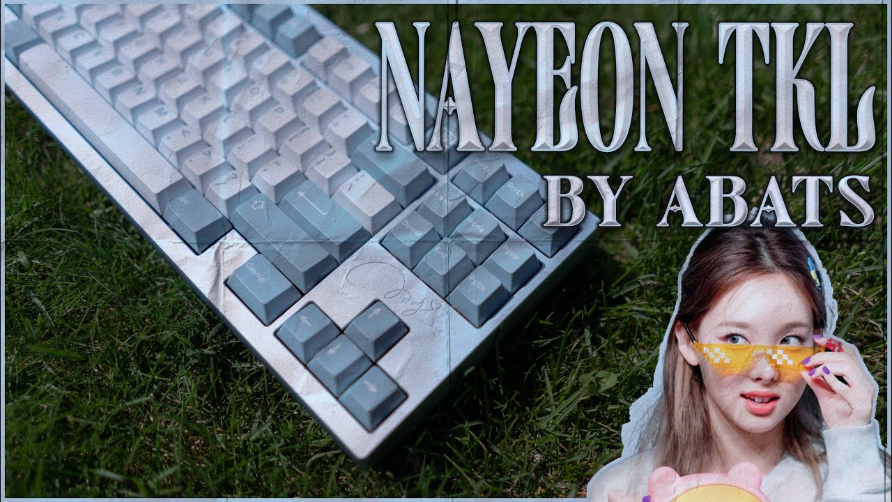 The Most CUTEST Mechanical Keyboard EVER Made (TWICE Nayeon) - YouTube