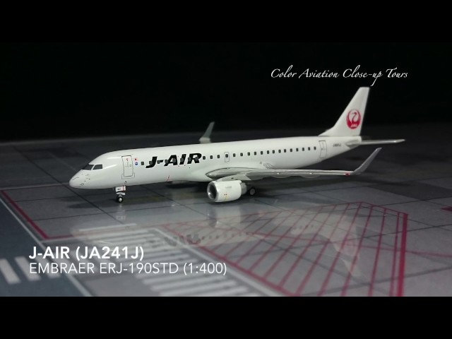 1:400 J-Air JA241J Embraer ERJ-190 STD / E190 with Japan Airlines