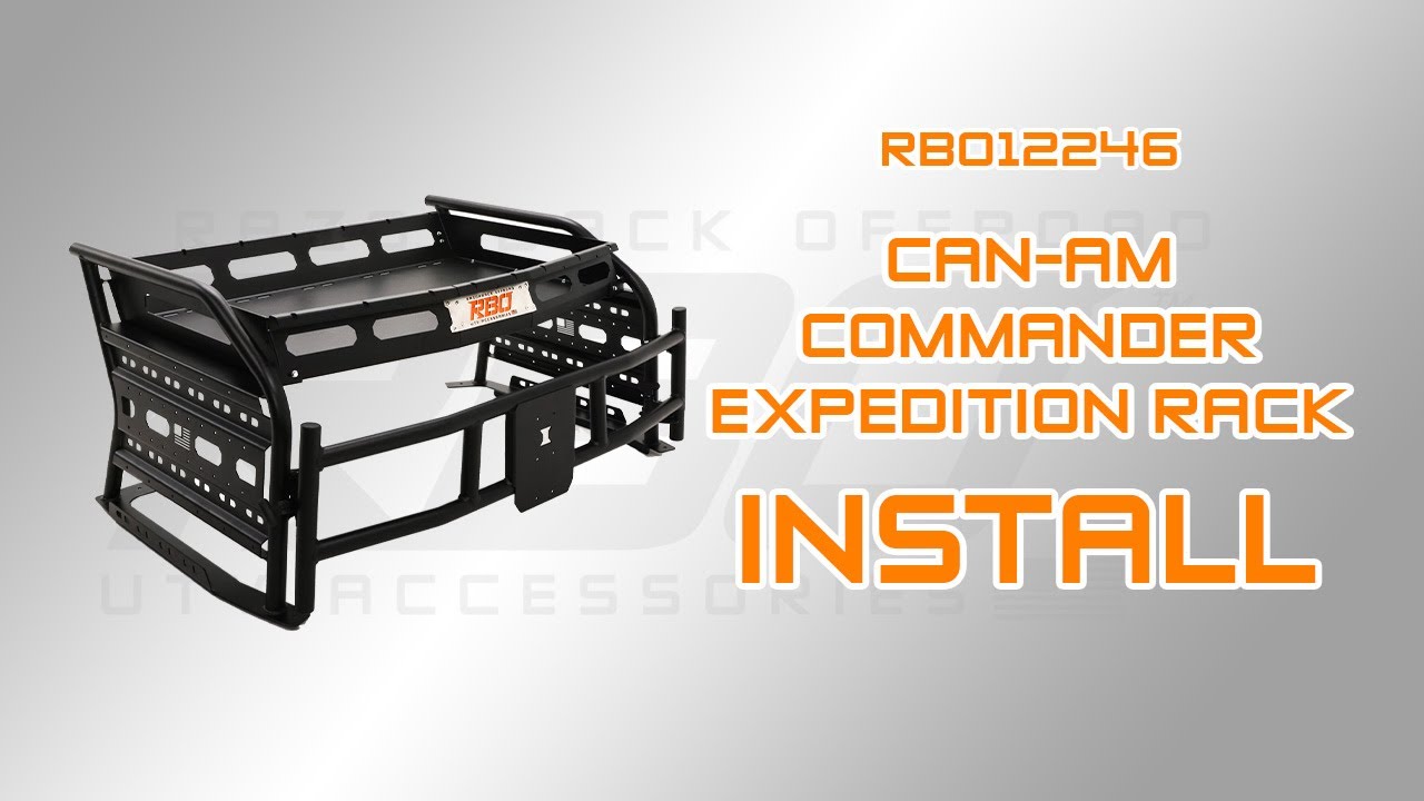 Can-Am Commander Expedition Rack