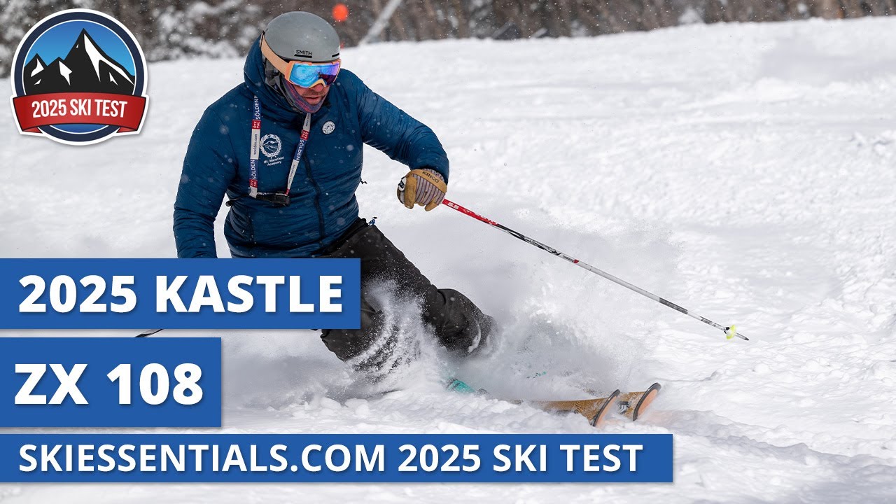 2025 Kastle ZX 108 - SkiEssentials.com Ski Test Review - YouTube