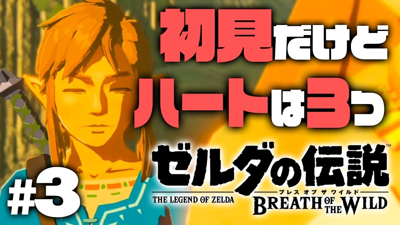 初見ハート3つ縛り】思い出せ過去の記憶『ゼルダの伝説 ブレス オブ ザ