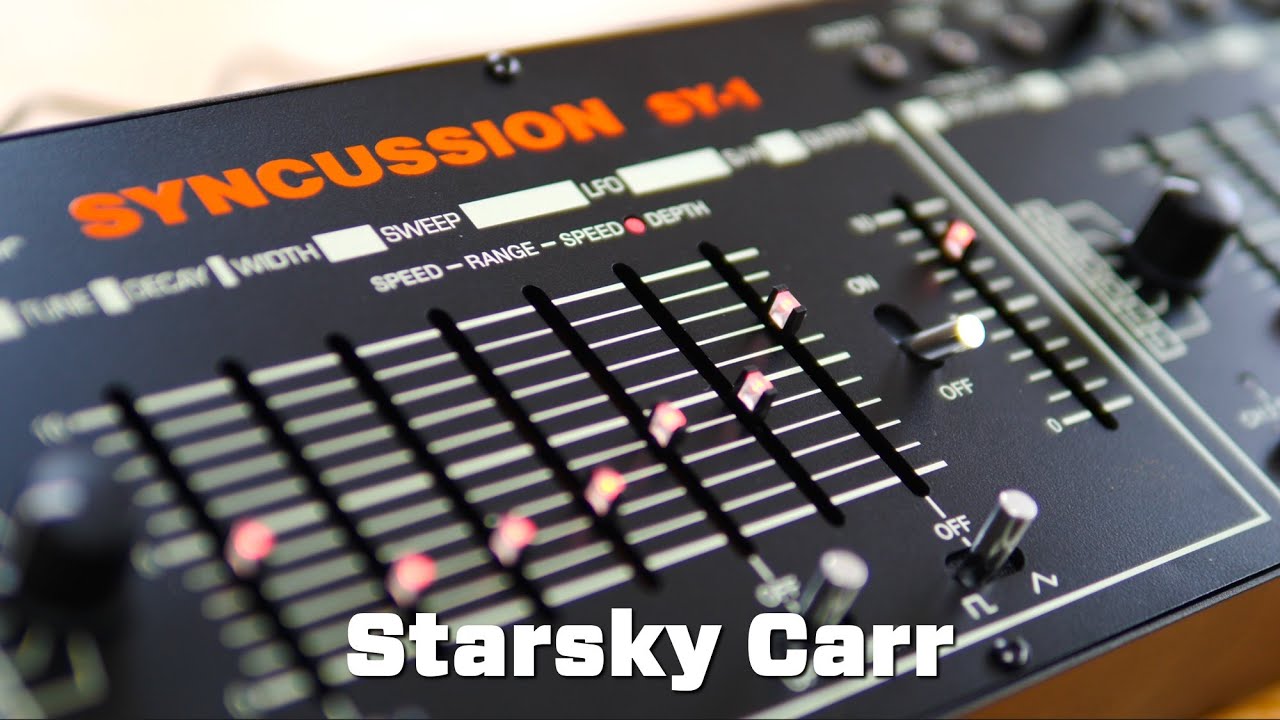 Behringer Syncussion SY-1 // A Pleasant Surprise - YouTube