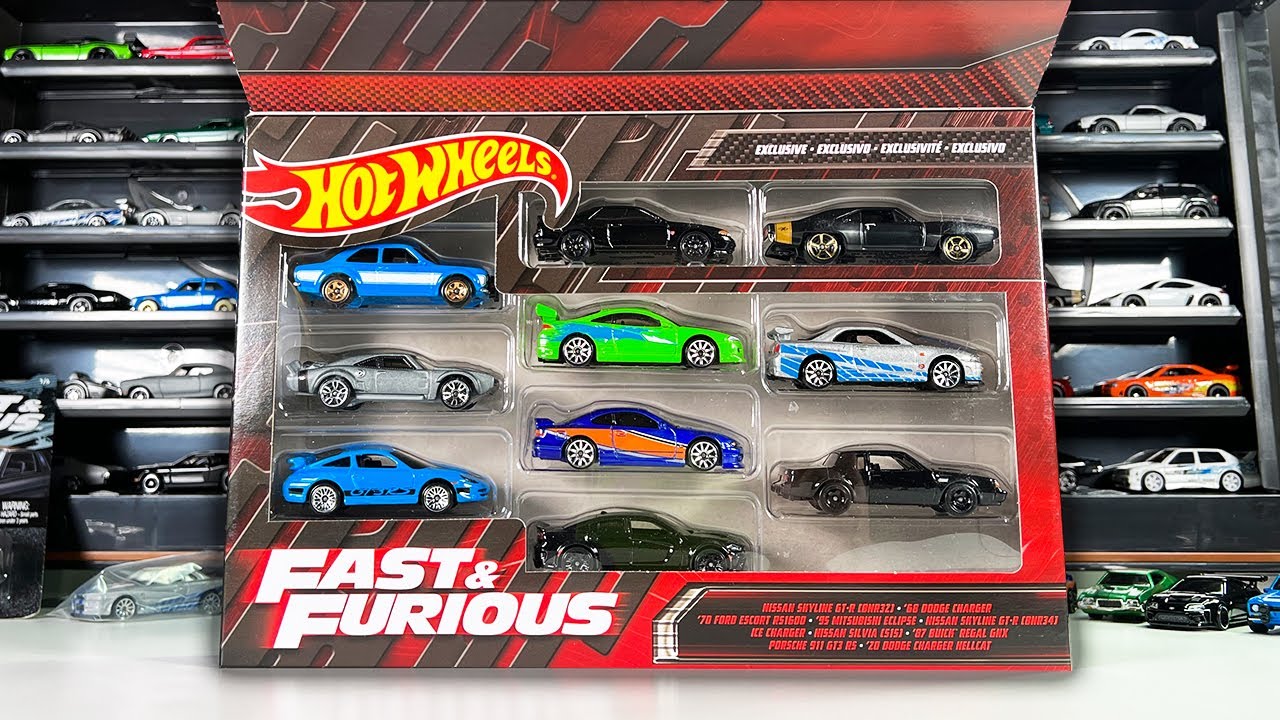 Unboxing: 2023 Hot Wheels Fast & Furious 10 Car Box Set with