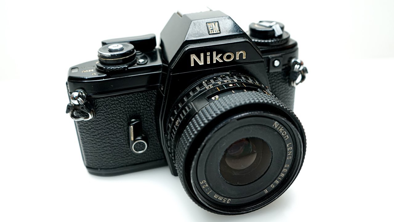 Nikon EM - Nikon Lens Series E 35mm F2.5 - YouTube