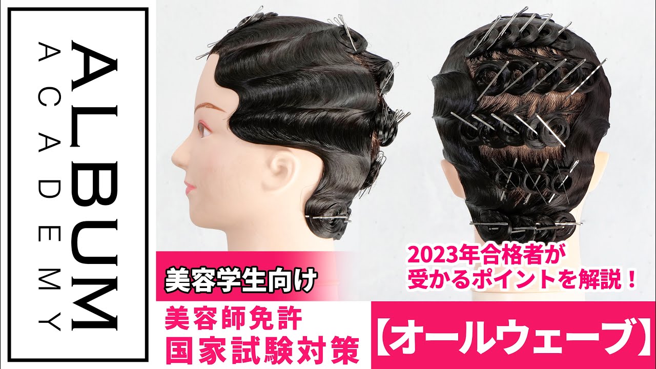 美容国家試験：ワインディングフルセット 美容国家試験：オール