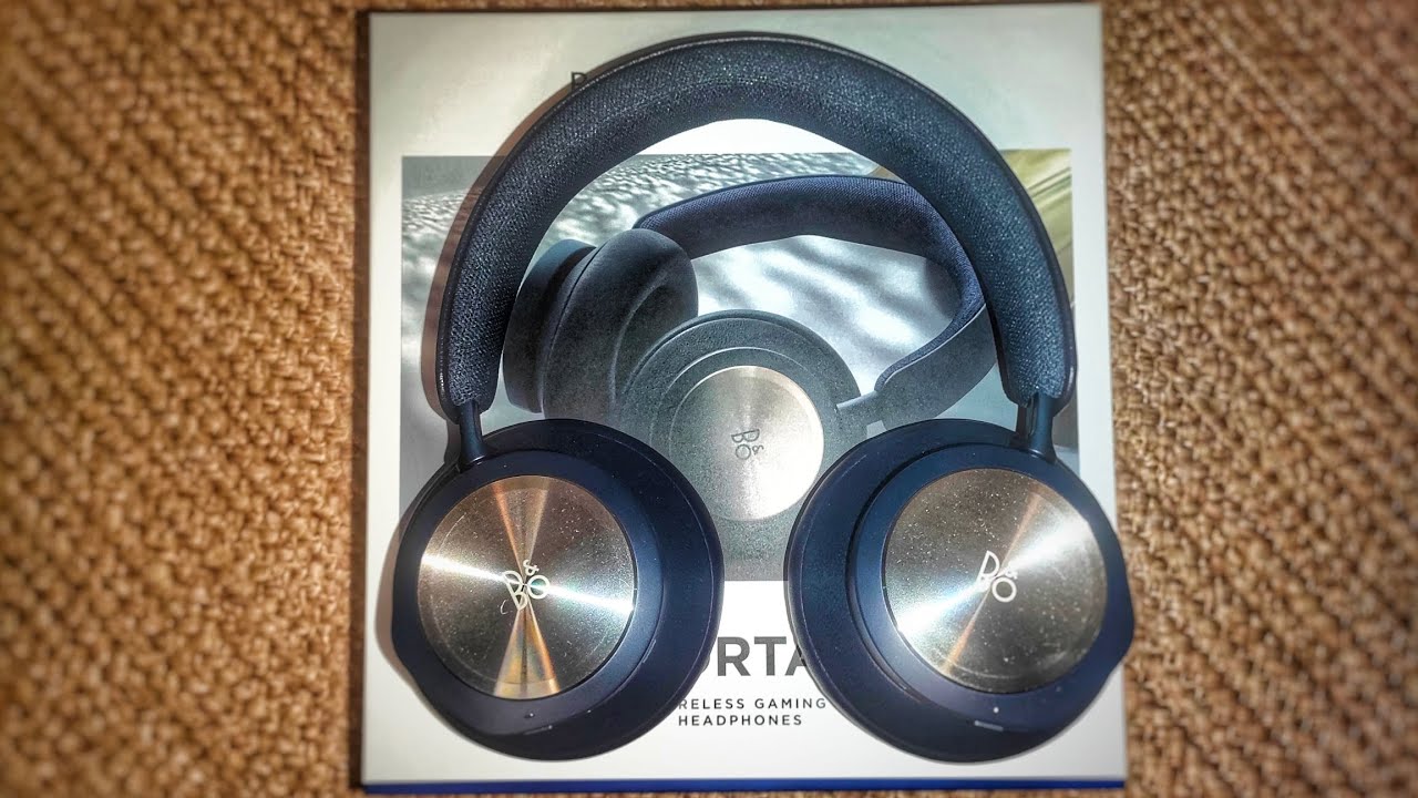 B&O Beoplay Portal UNBOXING - Wireless Gaming Headphones - PS PC