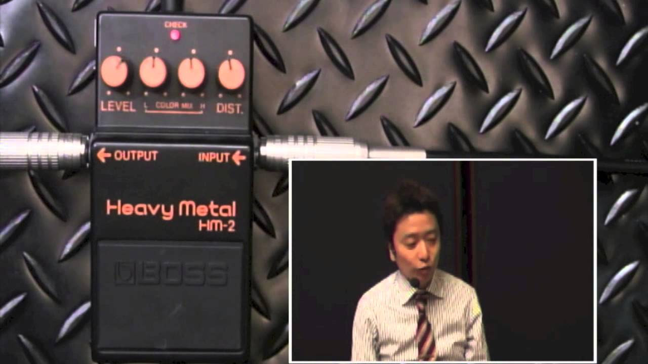 試奏動画】BOSS HM-2 Heavy Metal【BOSS COMPACT PEDAL 100th