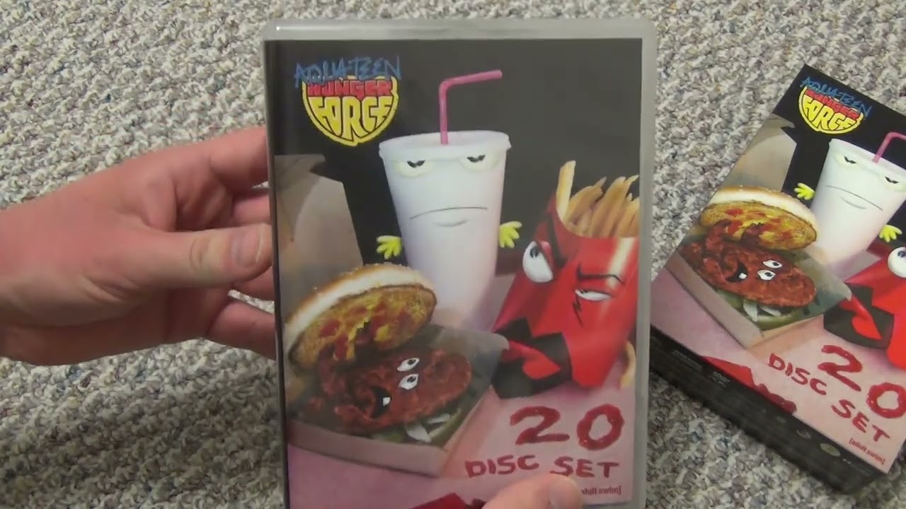Aqua Teen Hunger Force: The Complete Collection DVD Unboxing - YouTube