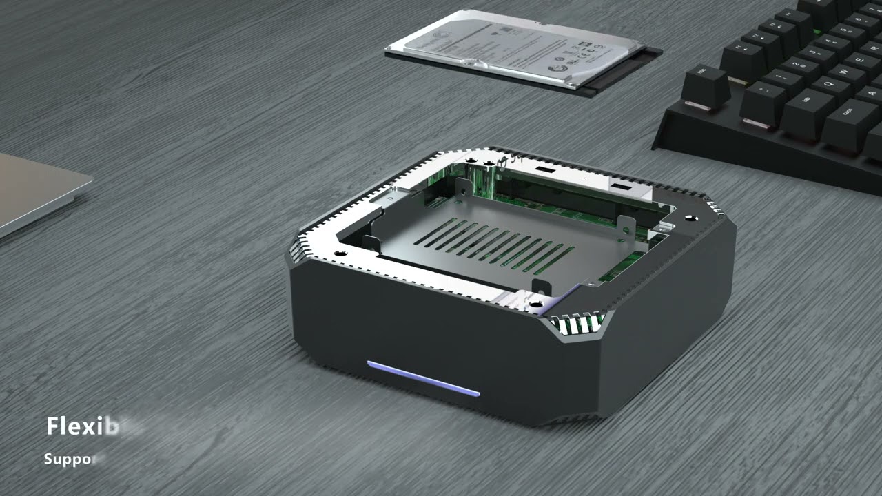 AK2 PLUS : Mini PC Officce NiPoGi Intel N100, 16GB 512GB - YouTube