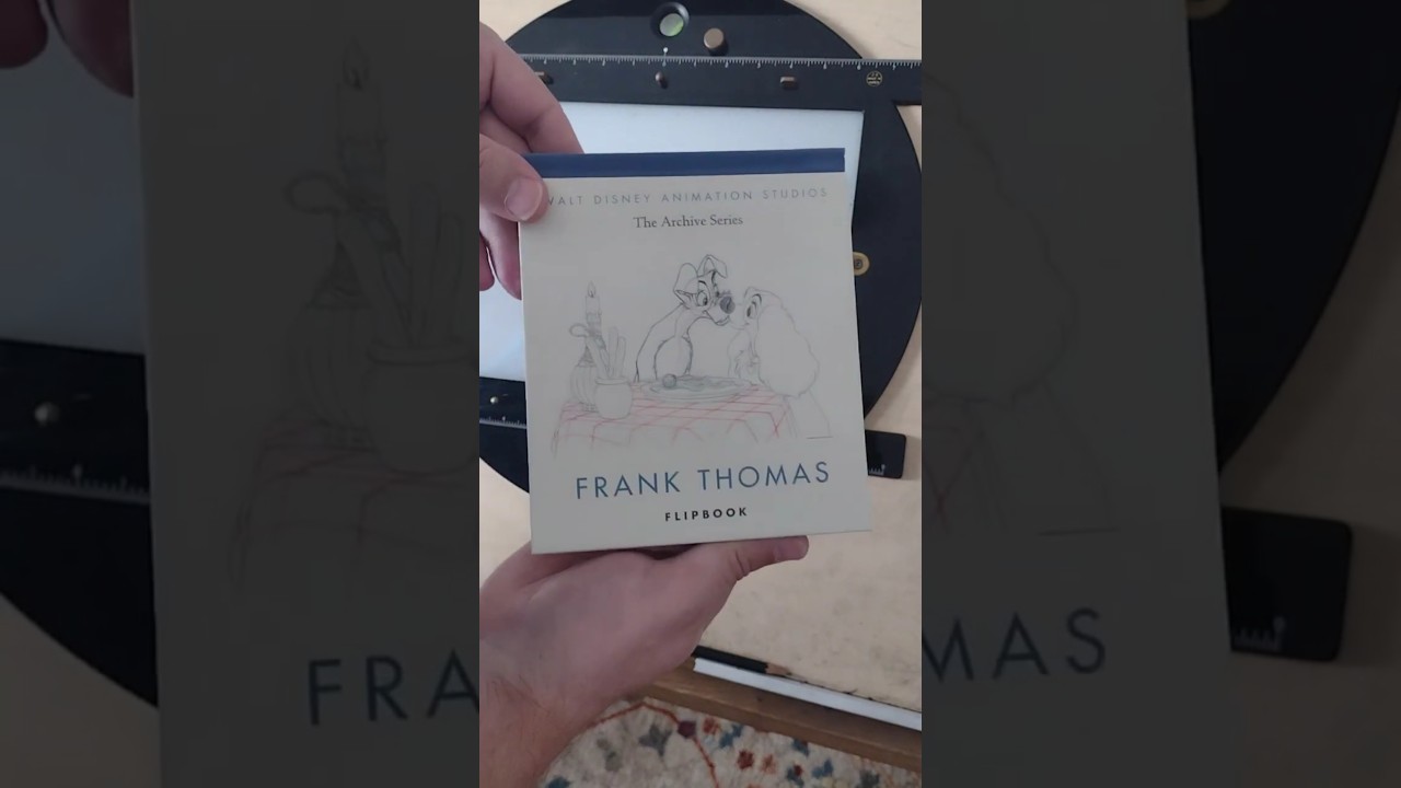 Frank Thomas - Walt Disney's Nine Old Men Flipbook #frankthomas