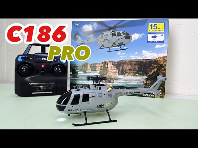 ラジコンヘリ C186 Bo105 RC Helicopter 100g未満 操作説明から
