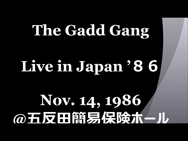The Gadd Gang Live in Japan '86 - YouTube