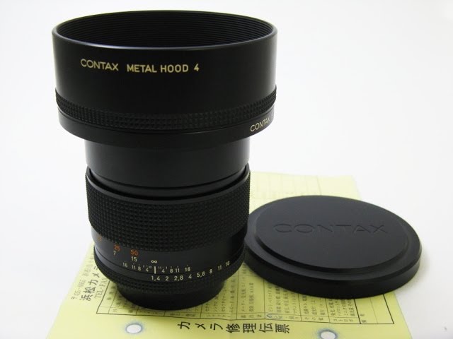 Carl Zeiss Planar T*85mm F1.4 AEG #658**** - YouTube