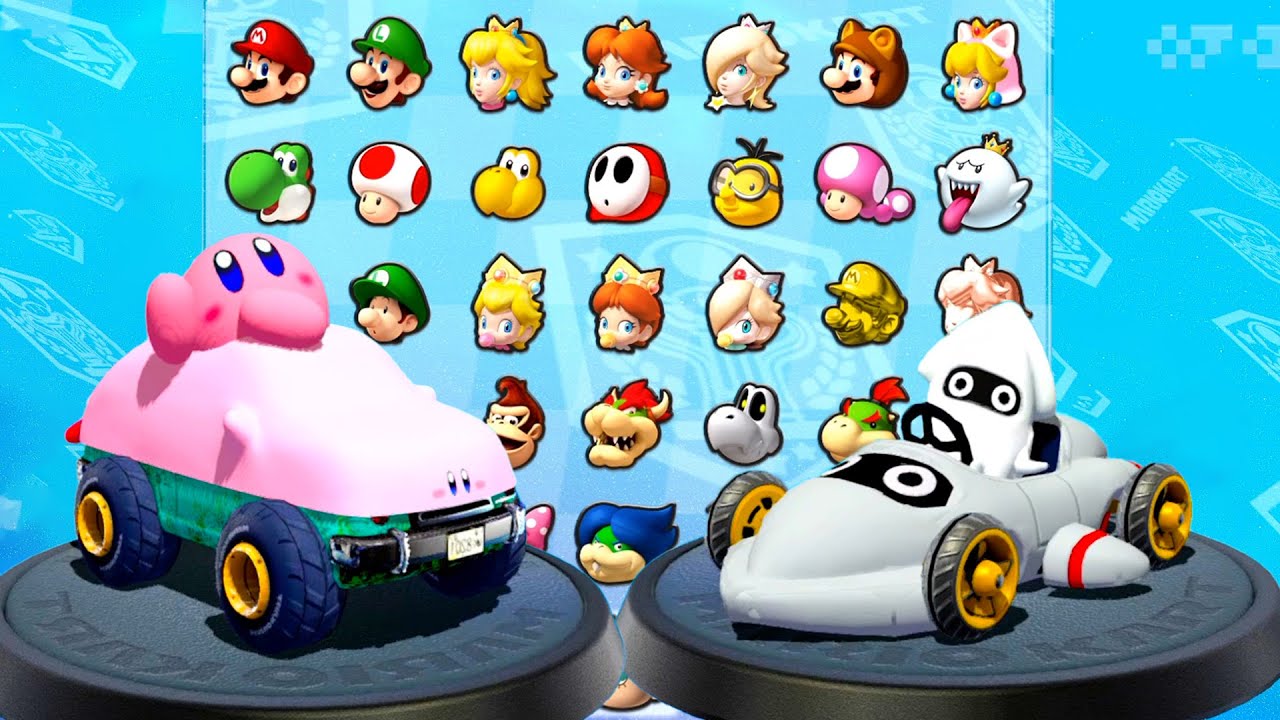 マリオカート8 デラックス ] 巨大ゲッソー vs 星のカービィシリーズ