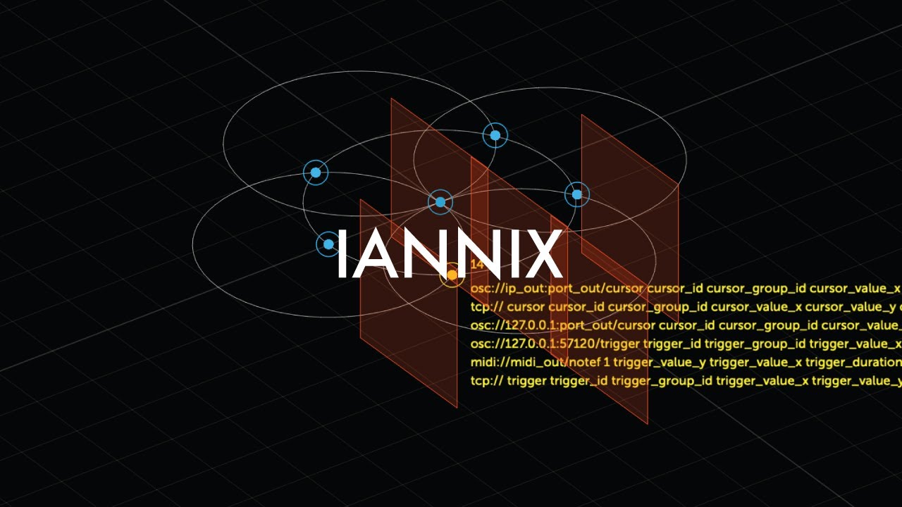 Acoustic Radio] Xenakis and graphic scores (Iannix + SuperCollider