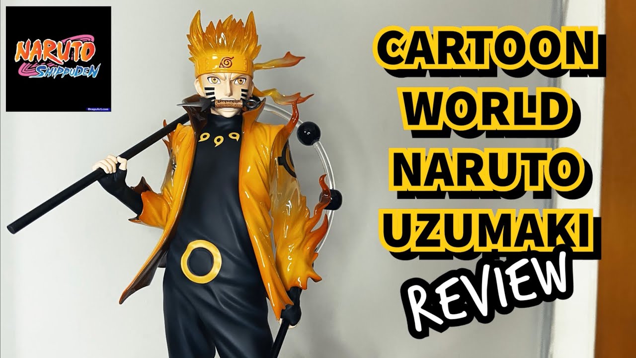 Cartoon world studio 1/6 six path sage mode naruto uzumaki! Review