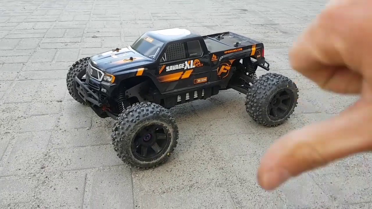 HPI Savage XL FLUX on Proline Badlands 3.8 + BB steering upgrade