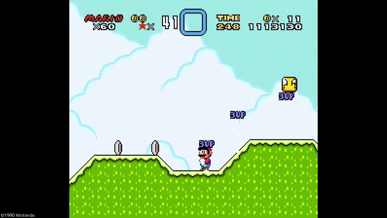 スーパーマリオワールド】 無限増殖 (1分で50機) - YouTube