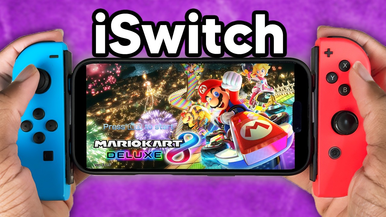 Nintendo Switch Emulation on iPhone is EPIC. - YouTube