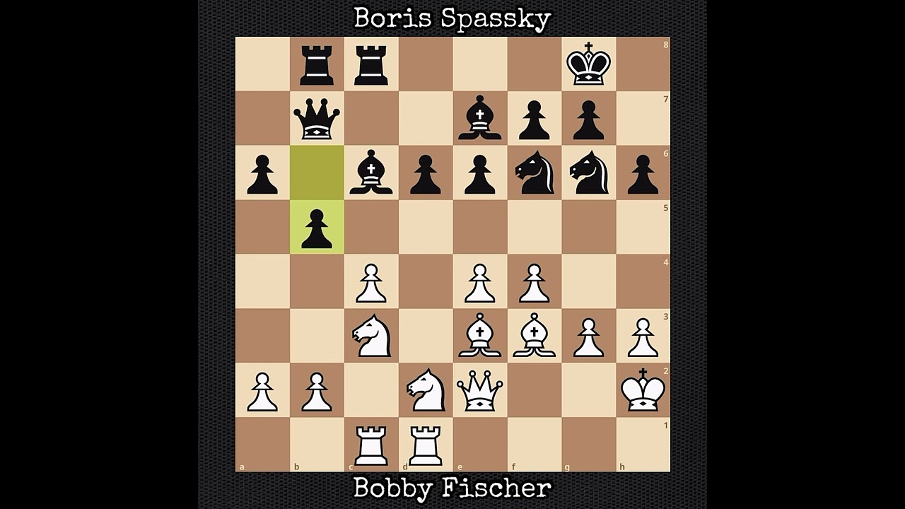Bobby Fischer vs Boris Spassky | Fischer - Spassky (1992) - YouTube