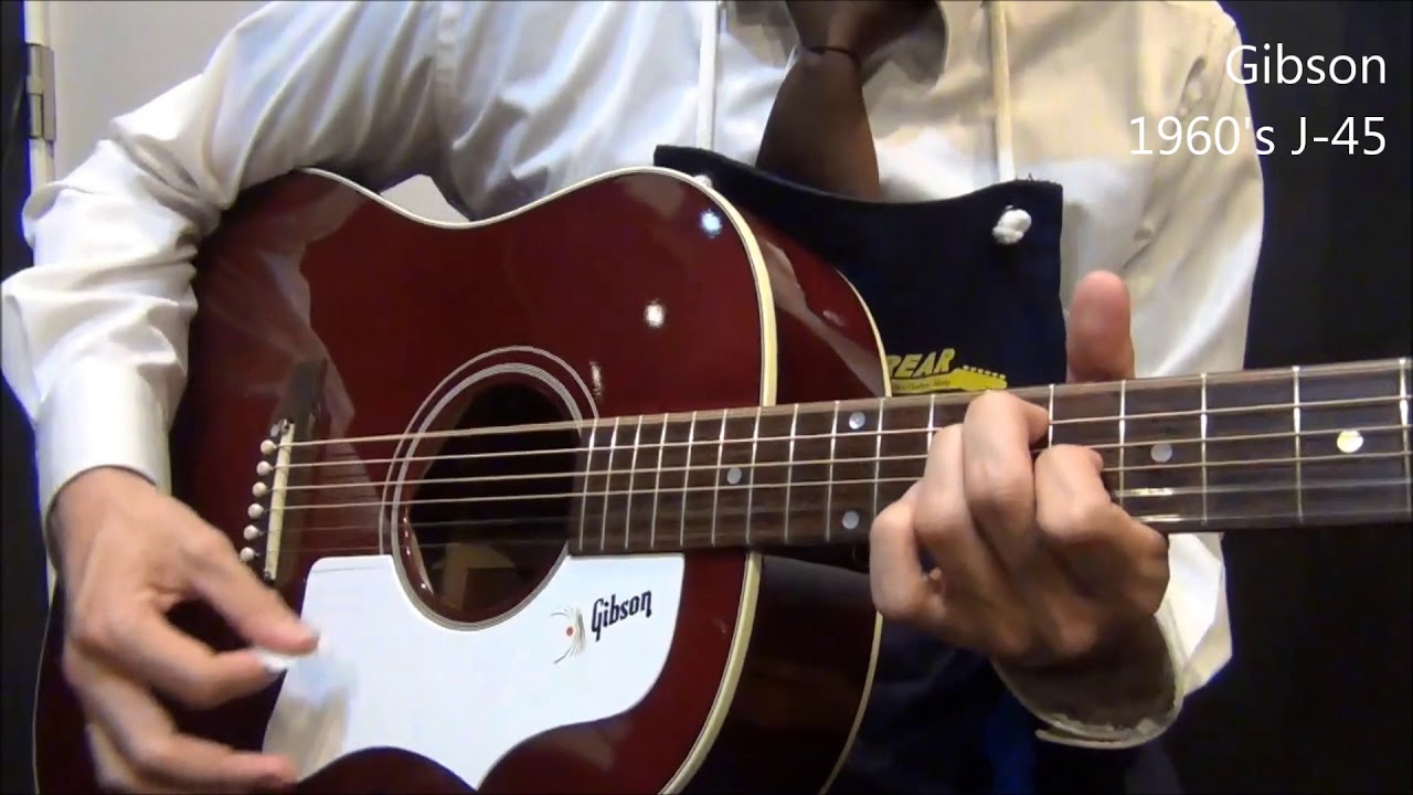 オットリーヤちゃんねる】Gibson Custom Shop 1960s J 45 2017年製