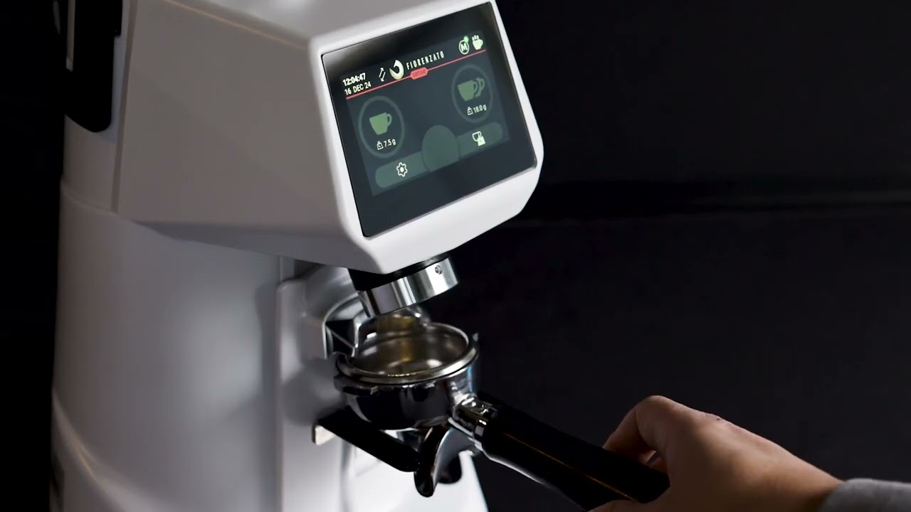 F64 EVO PRO SENSE On Demand GBW Espresso Grinder - Arctic White