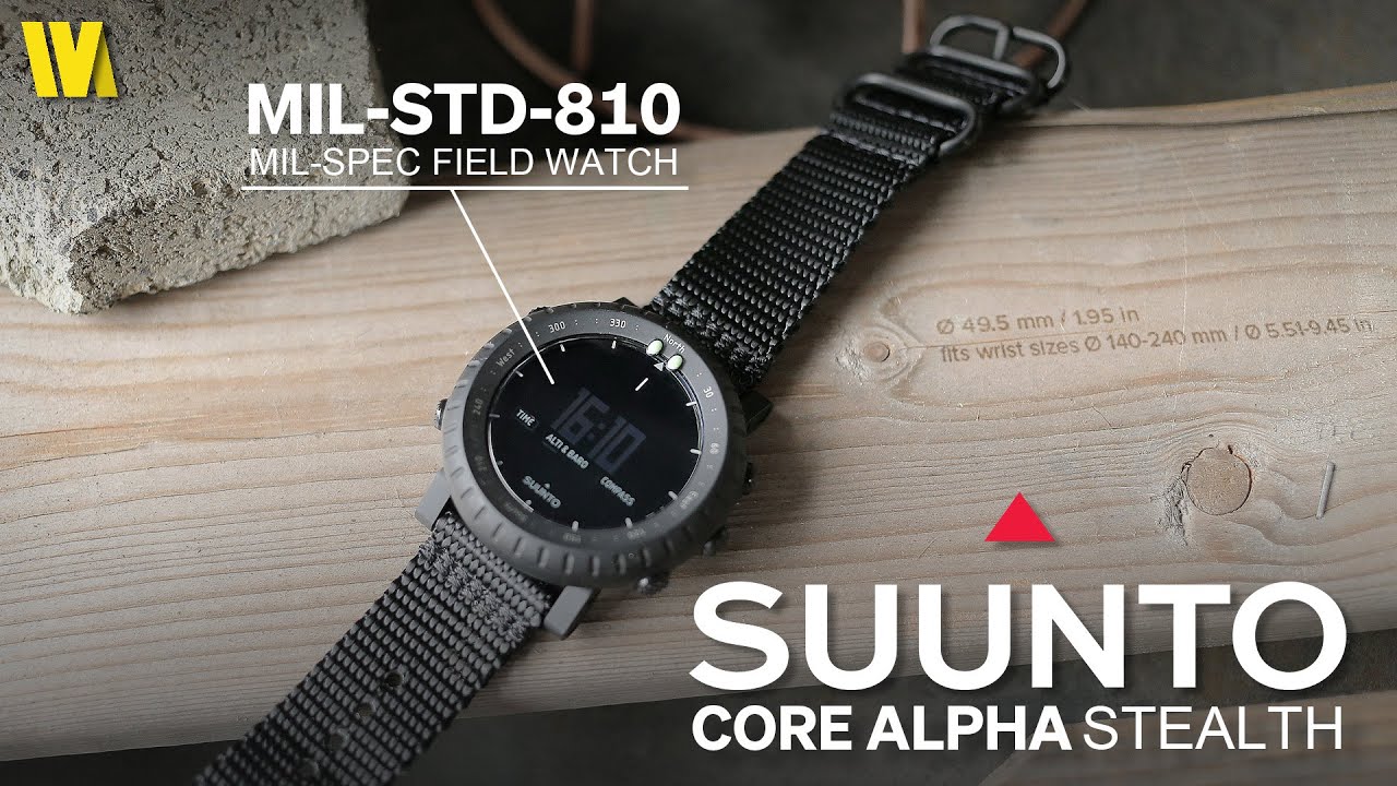 SUUNTO CORE ALPHA STEALTH 11月30日まで限定 スント SUUNTO CORE