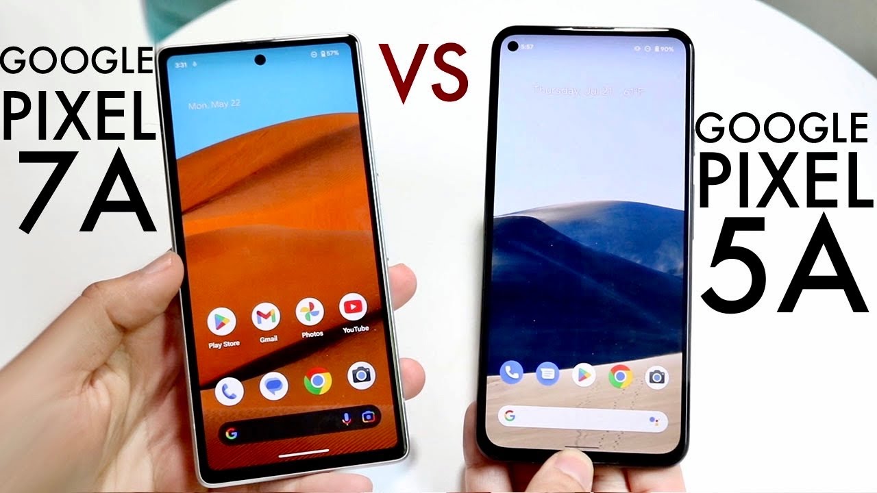 Google Pixel 7A Vs Google Pixel 5A! (Comparison) (Review) - YouTube