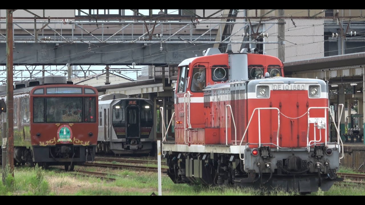 DE10 1680】 磐越西線 ～緊急代走！ DLばんえつ物語～ - YouTube