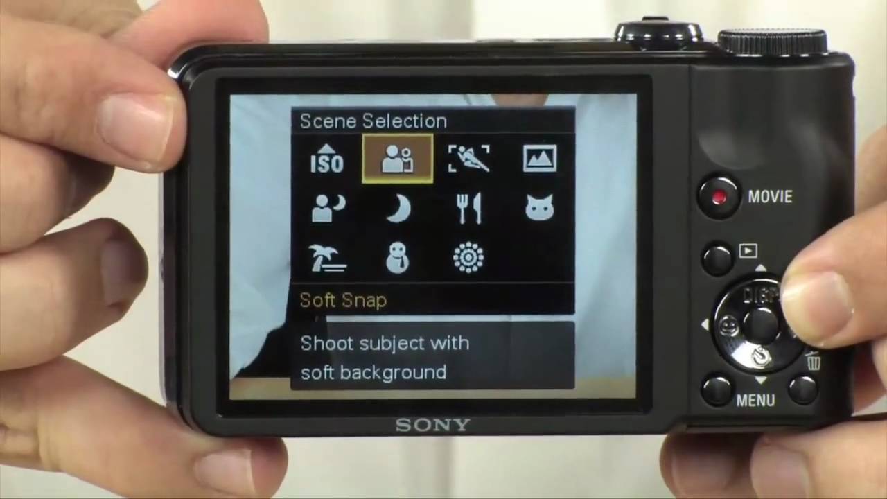Sony DSC-HX5V/B Cyber-shot Digital Camera - YouTube